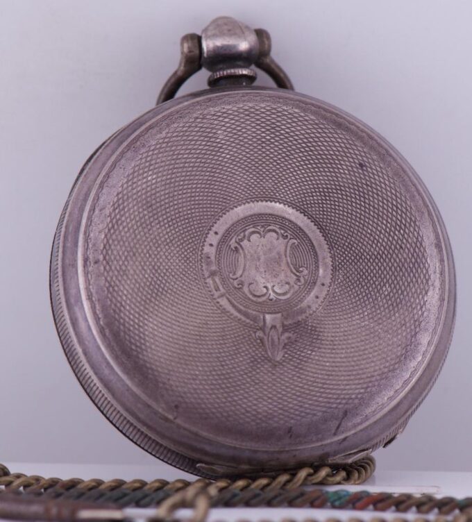 Antique Sterling Silver Pocket Watch-Awarded by Queen Victoria of UK c1890's