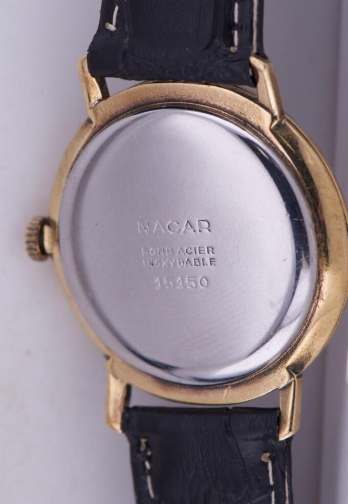 Antique Swiss Nacar Wristwatch Diplomatic Award from President Saddam Hussein