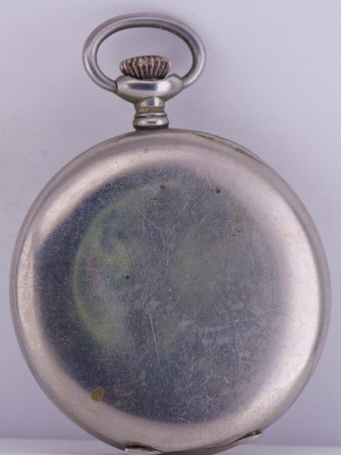 Antique "Mysteria" Pocket Watch Masonic Fancy Enamel Dial SKELETON MOVEMENT 1900