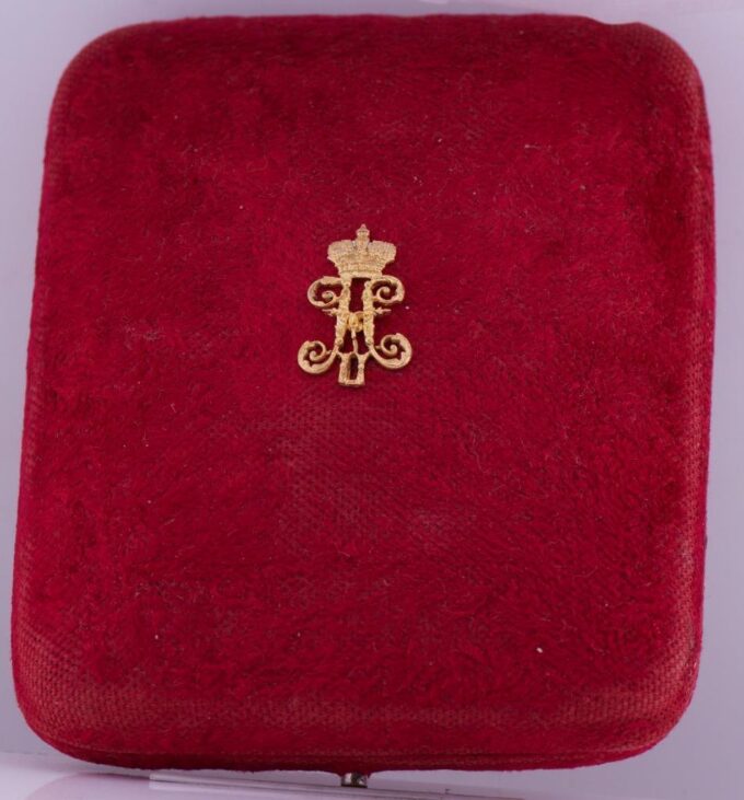 Antique Imperial 14k Gold Enamel Audemars Freres Pocket Watch Royal Award c1900s