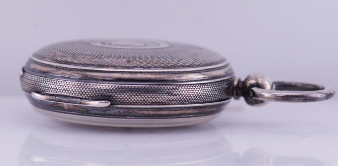 Antique Pocket Watch A.Bauman Sterling Silver Awarded by Queen Victoria c1874