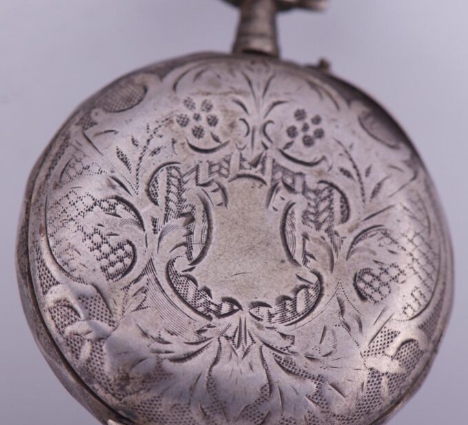 Antique LeCoultre Caliber Silver Pocket Watch Ottoman Turkish Market-Enamel Dial