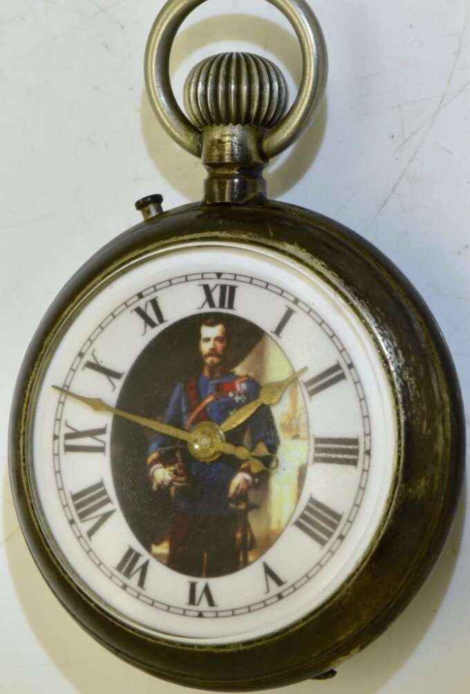 WWI Imperial Era Pocket Watch Pilot Award-19th Death or Glory Regiment c1917