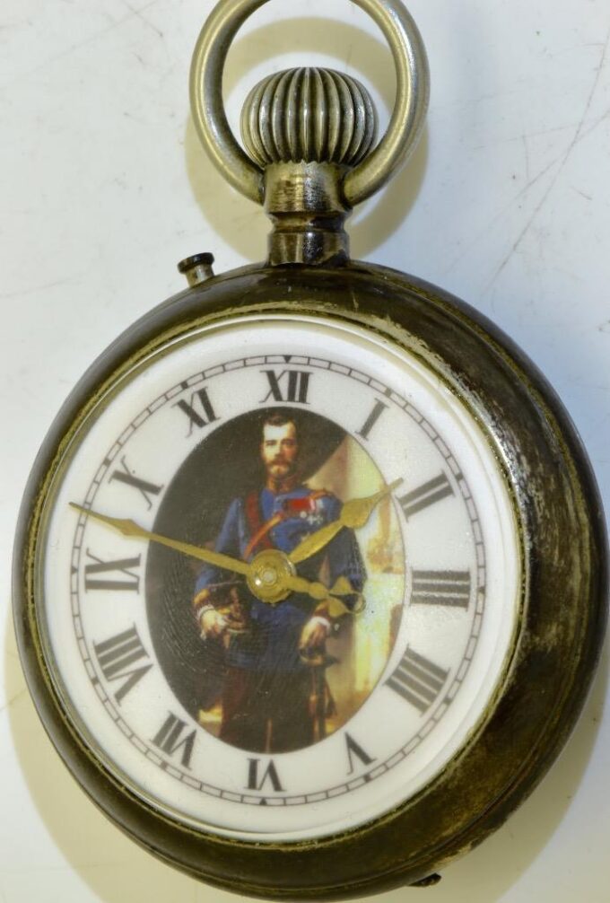 WWI Imperial Era Pocket Watch Pilot Award-19th Death or Glory Regiment c1917