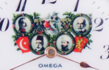Important Historic WWI German Officer's Award Omega Pocket Watch c1916 RARE