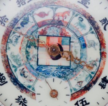 Antique Silver ZODIAC Pocket Watch for Chinese Market Qing Dynasty Era c1890