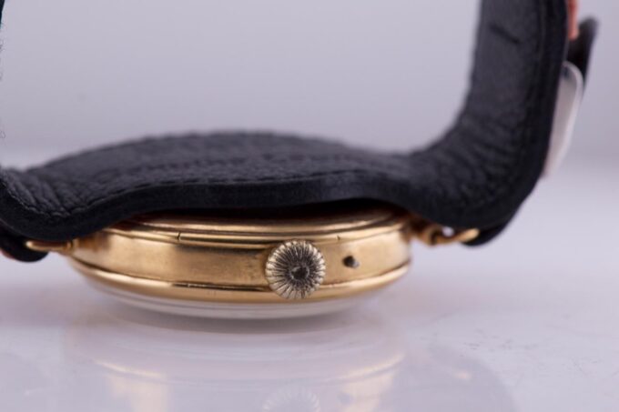 Antique WWI Imperial Officer's Award Pavel Buhre Wristwatch c1914 Gold Plated