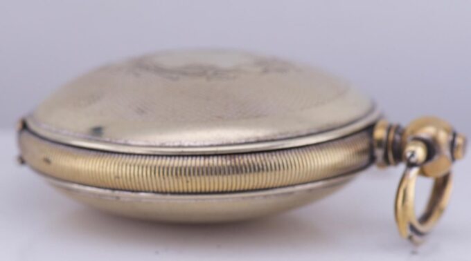 Antique Pocket Watch Full Hunter Tughra Case for Ottoman Market c1900 Mehmed V