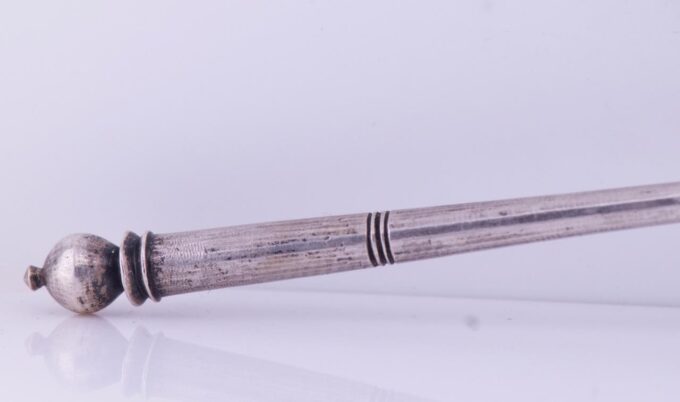 Imperial Faberge Tsar's Era Silver Spoon for Tsar Nicholas II Coronation c1896