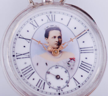 Imperial Era Pocket Watch Silver Award-Grand Duchess Olga Konstantinovna