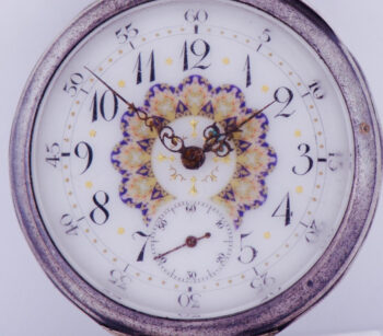 Antique Silver French Pocket Watch for Oriental Market c1900's-Jeannin a Angers