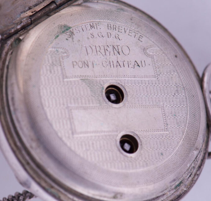 Antique Tsar Army Officer Silver Pocket Watch Award Russo-Turkish War c1877-1878