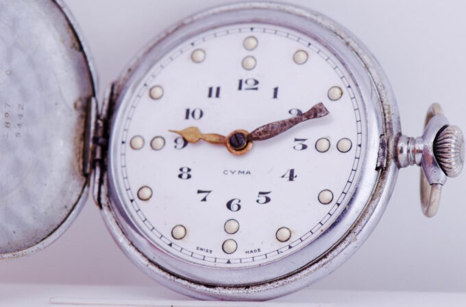 Antique Cyma Pocket Watch Imperial WWI Gallipoli Campaign - Blind Veterans c1920