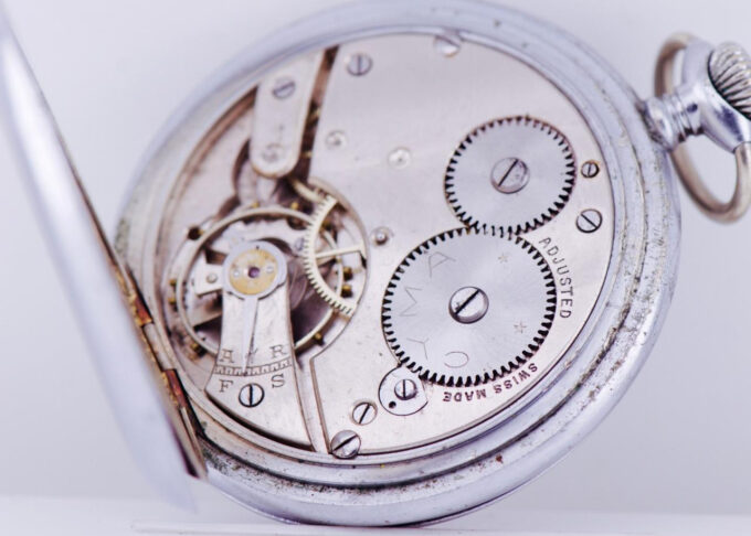 Antique Cyma Pocket Watch Imperial WWI Gallipoli Campaign - Blind Veterans c1920