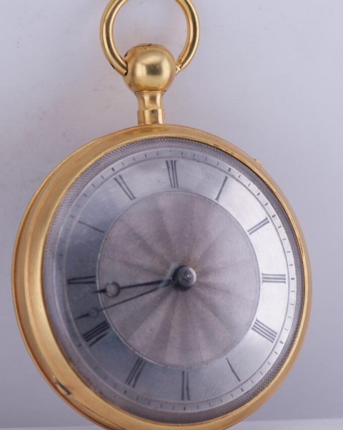 Antique Breguet REPEATER 18k Gilt Enamel Pocket Watch Verge Fusee - Napoleon I