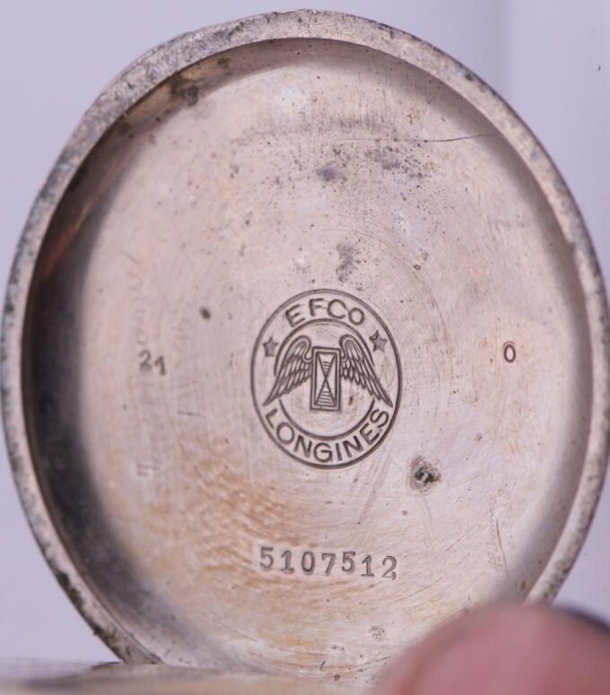 Antique Longines Pocket Watch for Ottoman Market-Enamel Dial Portrait of Sultan