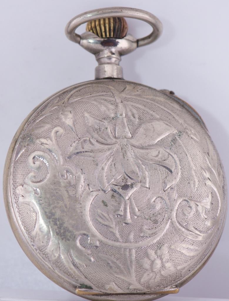 Antique WWI Era Imperial Pocket Watch-Romanov Tsar's Family Enamel Dial c1916