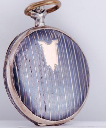 Antique Imperial Award Silver Niello Pocket Watch – Depicting Tsar Nicholas II