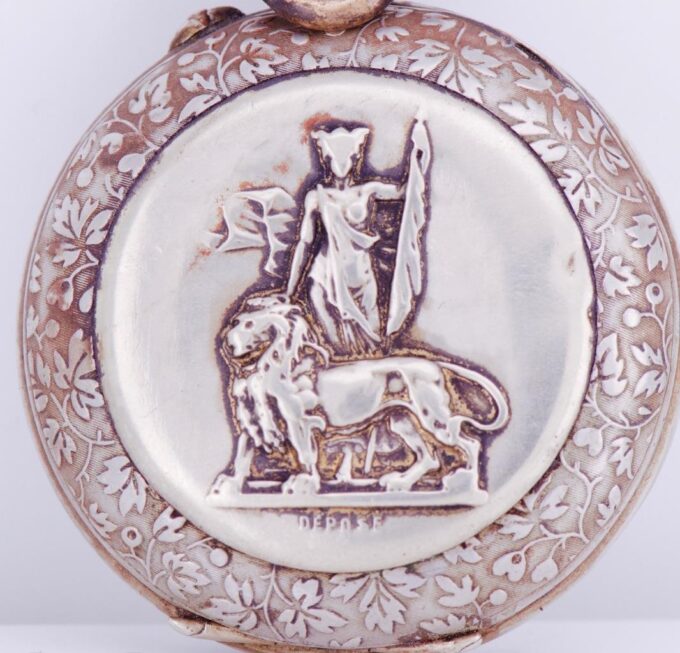 Antique Pocket Watch Historical Bulgarian Kingdom/Imperial Tsar's Era Diplomatic