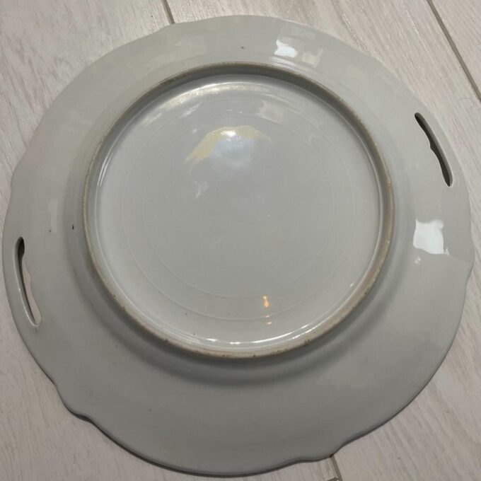 Rare Antique WWI Era German Military Award Porcelain Plate-Central Powers Kings
