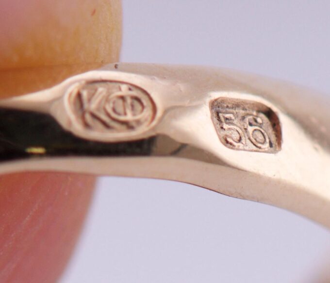 Antique Empire 14k Gold Diamond Ruby Snake Serpent Ladies Ring c1880's.