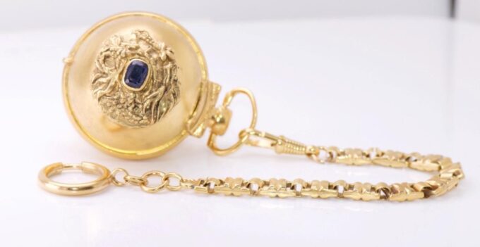 Antique Pocket Watch French Legras a Paris Verge Fusee for Chinese Market 1790s