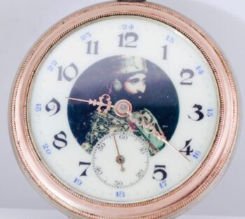 Antique Historic Pocket Watch Diplomatic Award Ethiopian King Haile Selassie I