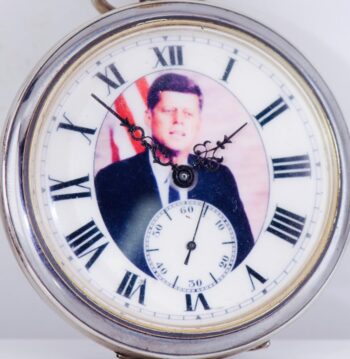 Historical Important US President J.F.Kennedy Award Moeris Pocket Watch c1960's