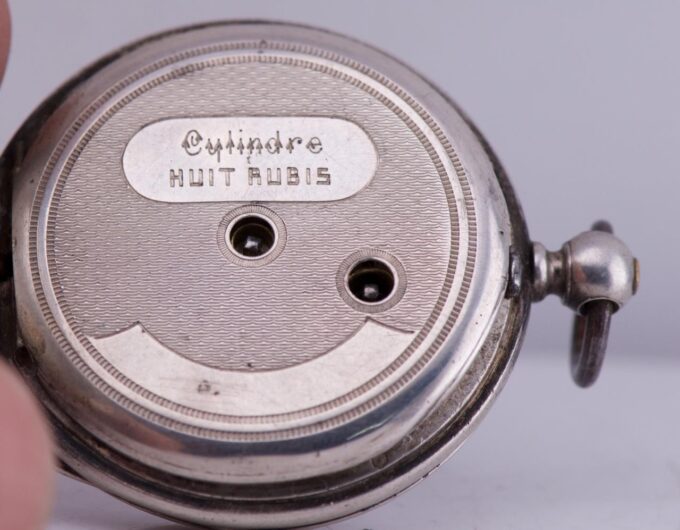 Antique Imperial Silver Pocket Watch Doctor's Award c.Russo-Turkish War 1878