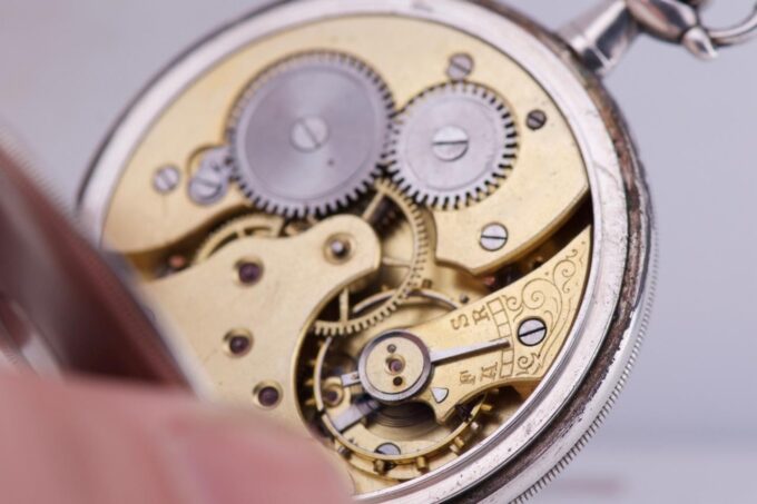 Antique Eberhard Award Pocket Watch for 1936 Berlin Olympic Game Fencing Prize