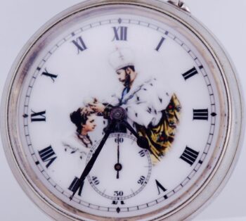 Antique Pocket Watch Imperial Russ Chronometer-Tsar Nicholas II Coronation c1896