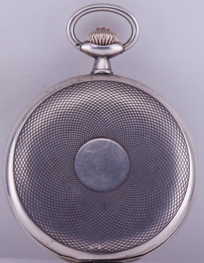 Antique Silver Omega Grand Prix Pocket Watch-Chinese General Chiang Kai Shek