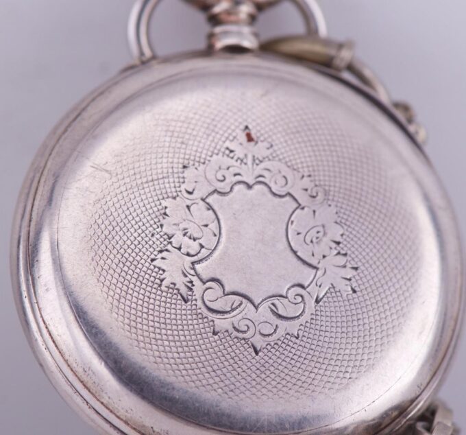International Watch Co Silver Pocket Watch-Imperial Royal Court-Tsar Monogram