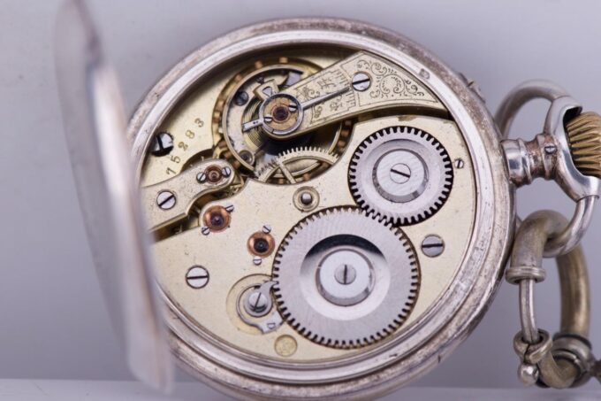 International Watch Co Silver Pocket Watch-Imperial Royal Court-Tsar Monogram