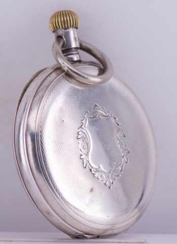 Antique Imperial Pavel Buhre Silver Pocket Watch Awarded by Tsar Nicholas II