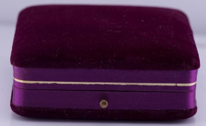 Antique Art-Deco Carl Bucherer Brooch Platinum Diamonds c1930's