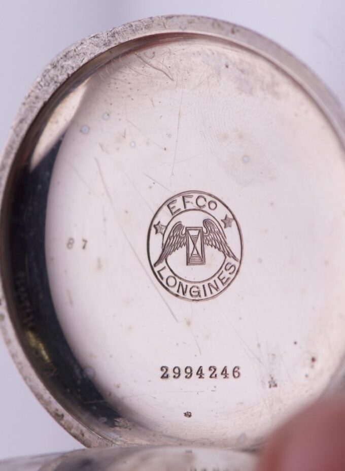 Antique Longines Award Pocket Watch for Vatican City Pope Leo XIII c1900's