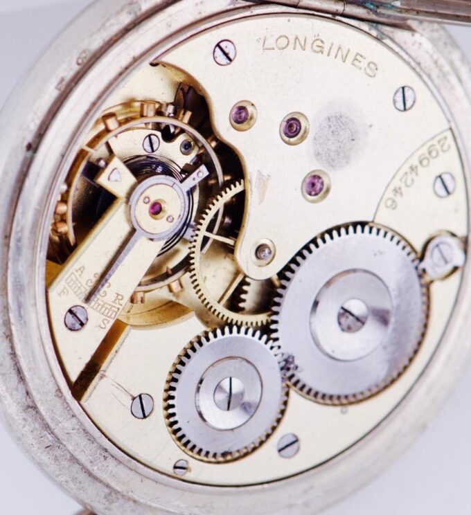 Antique Longines Award Pocket Watch for Vatican City Pope Leo XIII c1900's
