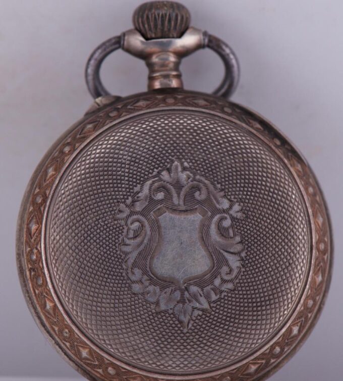 Antique Ottoman Market Pocket Watch – Sultan Portrait Dial | WWI Era | 42mm |