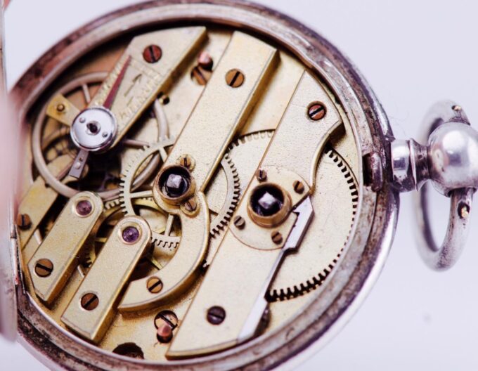 Imperial Tsar's Era Silver Pocket Watch-Grand Duchess Elizabeth Mavrikievna