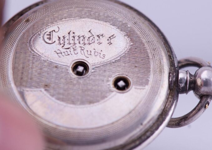 Imperial Tsar's Era Silver Pocket Watch-Grand Duchess Elizabeth Mavrikievna
