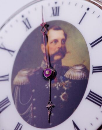 Imperial Officers Silver Pocket Watch Award Russo-Turkish War Era c1877-1878