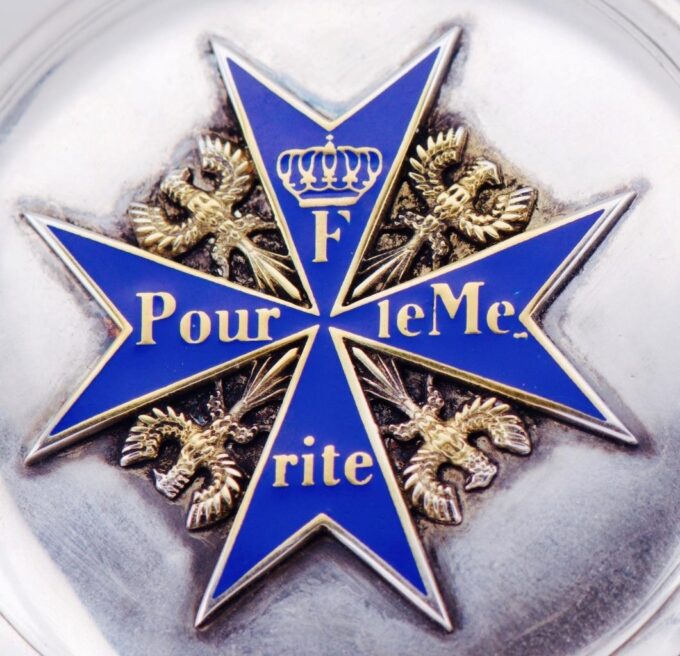 Antique A.Lange Chronometer Pocket Watch Silver Enamel WWI German Pilot's c1918