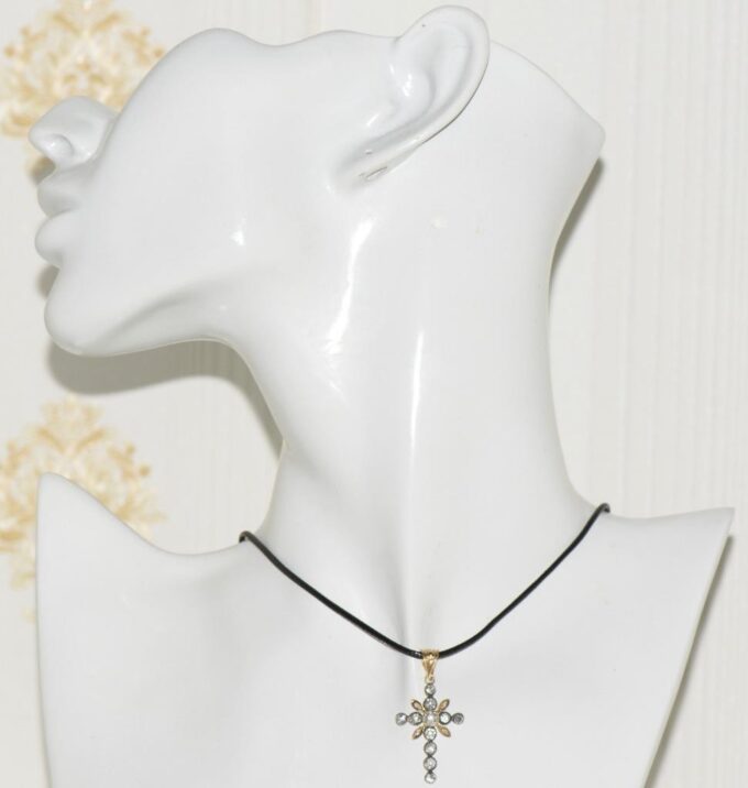 Antique Imperial Faberge Cross Pendant Fob 18k Gold c1890's Tsar Era