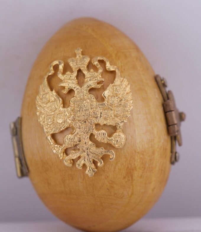 Antique 19th Century Imperial Faberge 14k Gold Turquoise Easter Egg Pendant