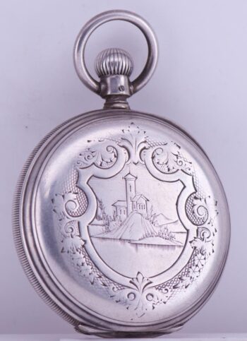 Longines Pocket Watch Antique Imperial Tsar's Era Silver Tsar Nicholas II Family