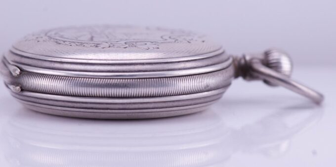 Longines Pocket Watch Antique Imperial Tsar's Era Silver Tsar Nicholas II Family