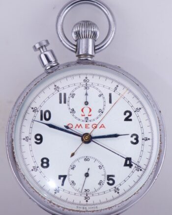 Omega Pocket Watch Rattrapante Split Seconds Chronograph Olympic Games Antique