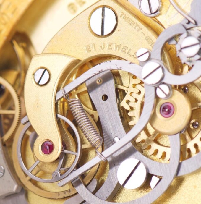 Omega Pocket Watch Rattrapante Split Seconds Chronograph Olympic Games Antique