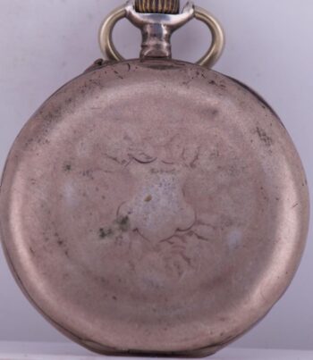 Antique Imperial Russ Commemorable Pocket Watch Fancy Enamel Dial c1890's